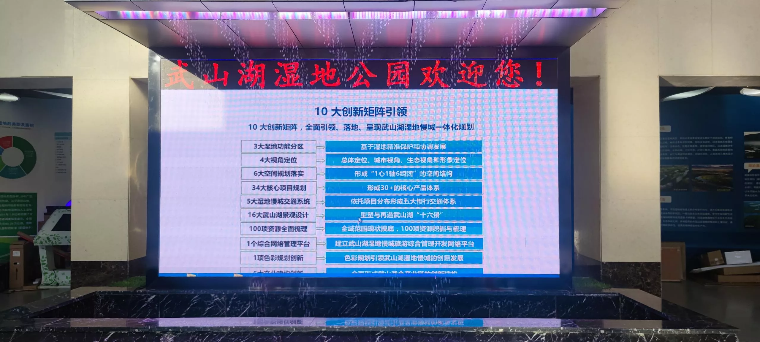 武山湖湿地公园展馆智能可视化中控系统