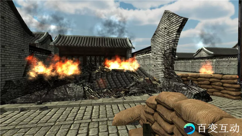 武汉百变互动黄花岗起义 VR 体验系统-软件界面